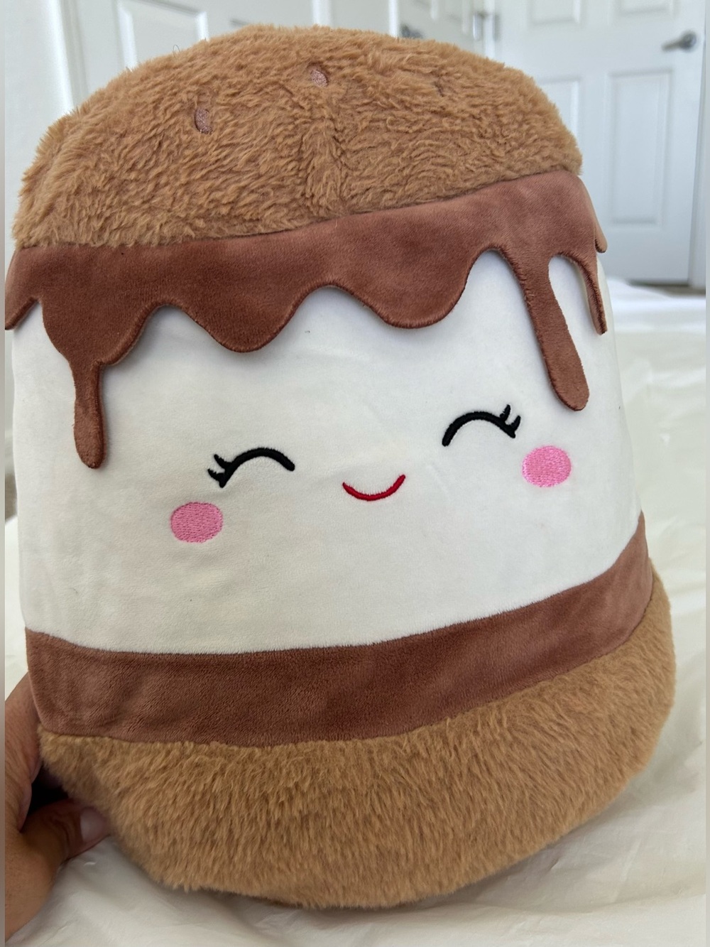 Carmelita the S'more, an ultra-soft plush toy